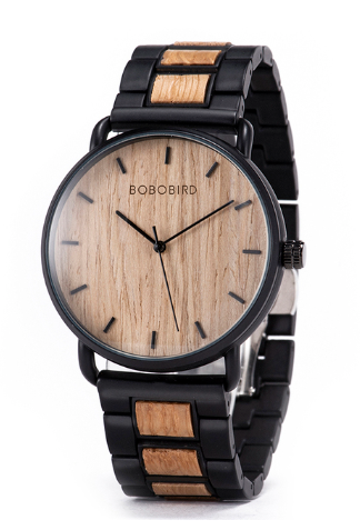 Montre Bobo Bird Métal et bois